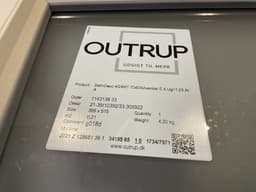Outrup Dannebrogsvindue - Matteret