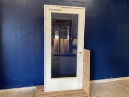 Indvendig dør m. Sikkerhedsglas
