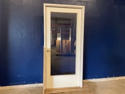 Indvendig dør m. Sikkerhedsglas