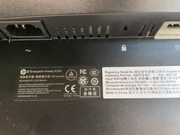 HP 23.8” LCD Computerskærm