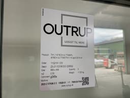 Outrup Dannebrogsvindue m. Redningsfunktion