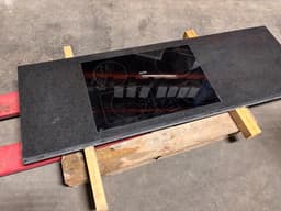 Granit bordplade med Miele induktions kogeplade