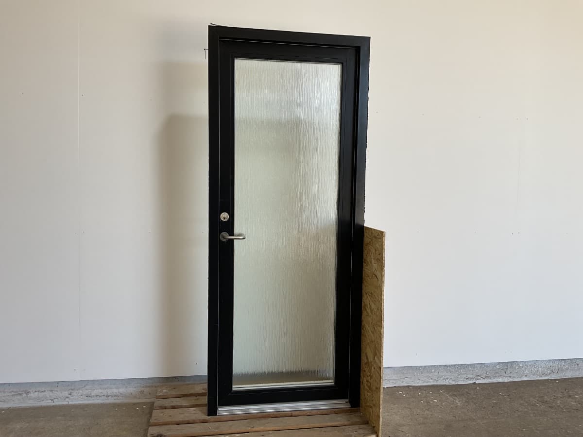 Velfac Yderdør - Frosset Glas