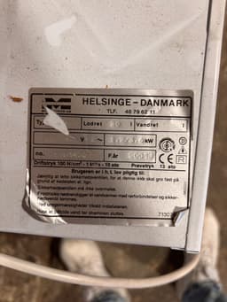 Metrotherm vandvarmer 30 liter på el