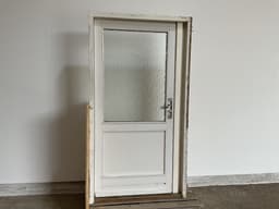 Ældre Yderdør - Frosset Glas