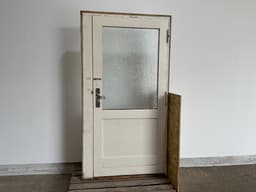 Ældre Yderdør - Frosset Glas