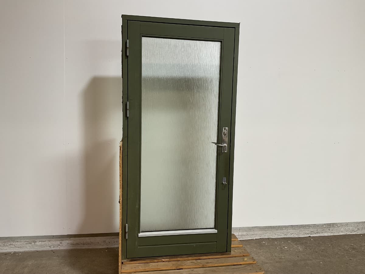 Yderdør - Frosset Glas