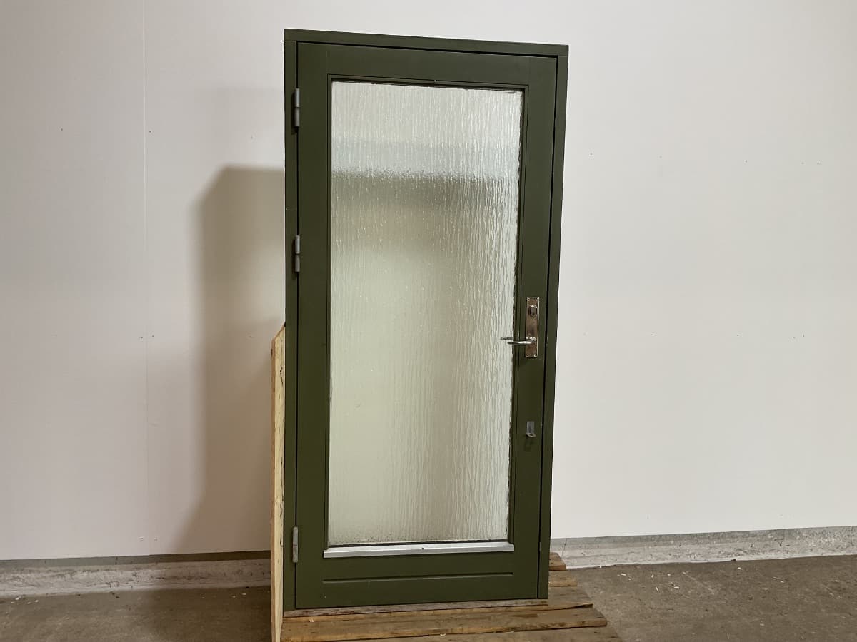 Yderdør - Frosset Glas