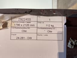 Mahogni Dobbelt Terrassedør