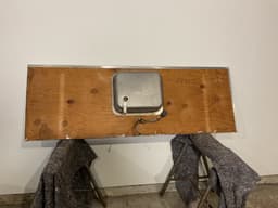 Stål bordplade