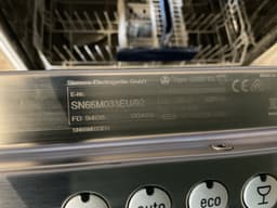 Siemens opvaskemaskine